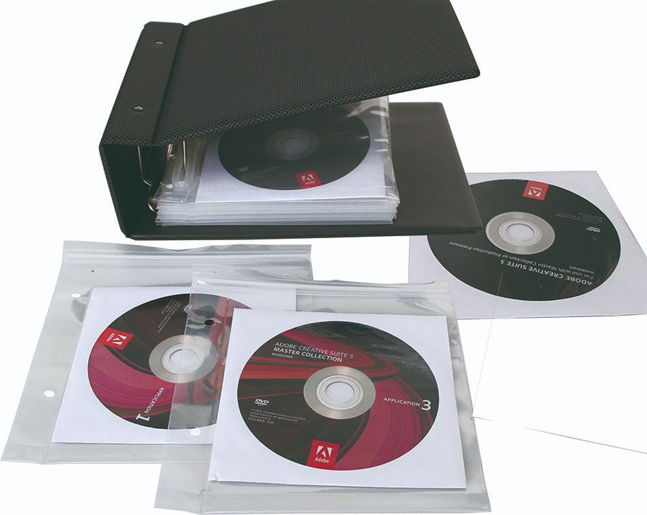 Safe-Album CD-Hülle Album 497 für CDs und DVDs, Patentierte Einhängevorrichtung