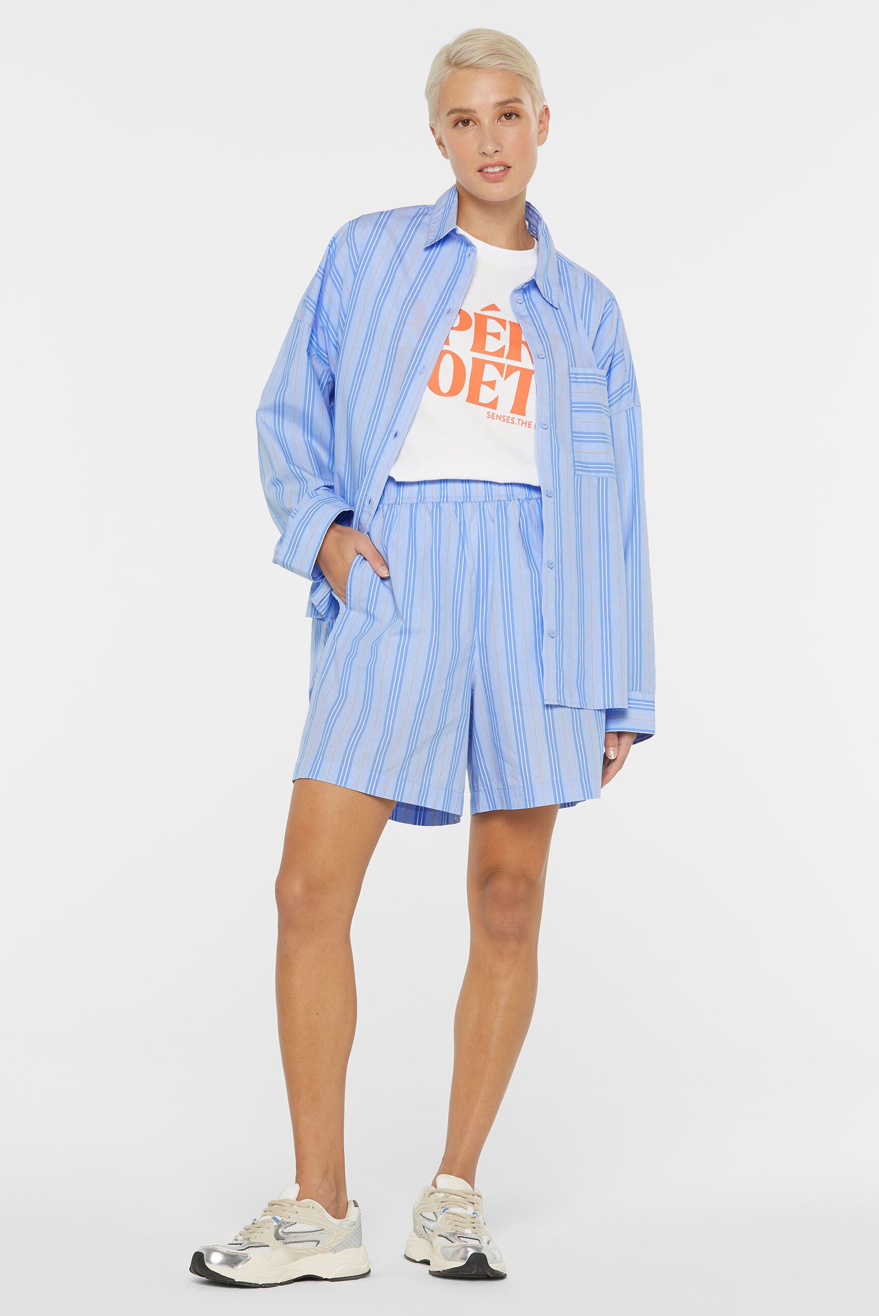 SENSES.THE LABEL Shorts aus Baumwolle