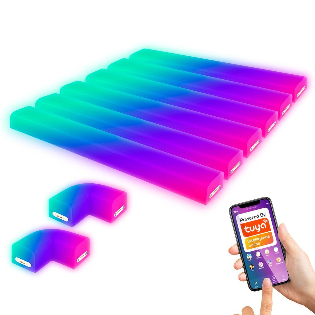 Briloner Leuchten Wandleuchte 3790016, Farbwechsel, LED fest integriert, 2700K - Extra-Warmweiß
