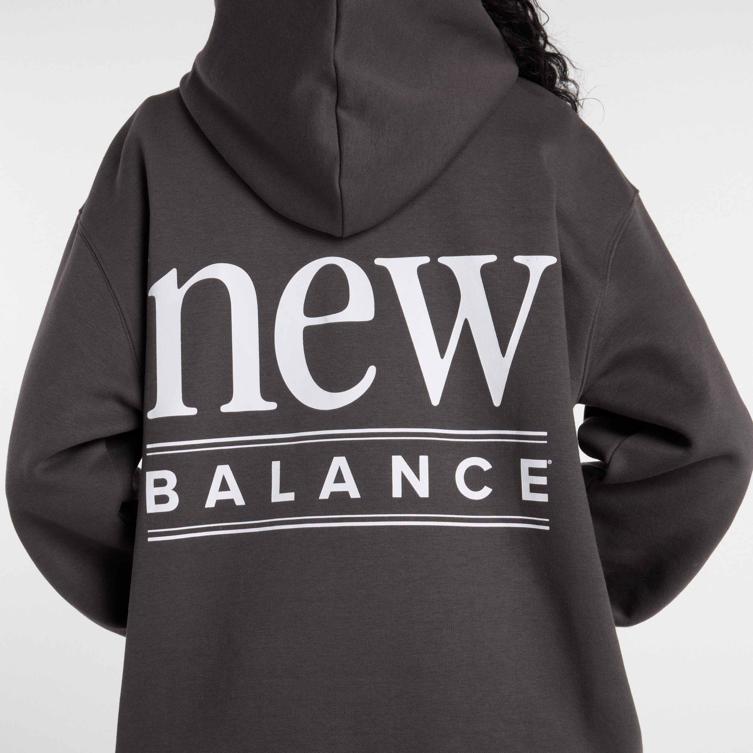 New Balance Kapuzensweatshirt mit Kapuze, ohne Verschluss, aus Baumwolle und Polyester – Bild 5 von 5