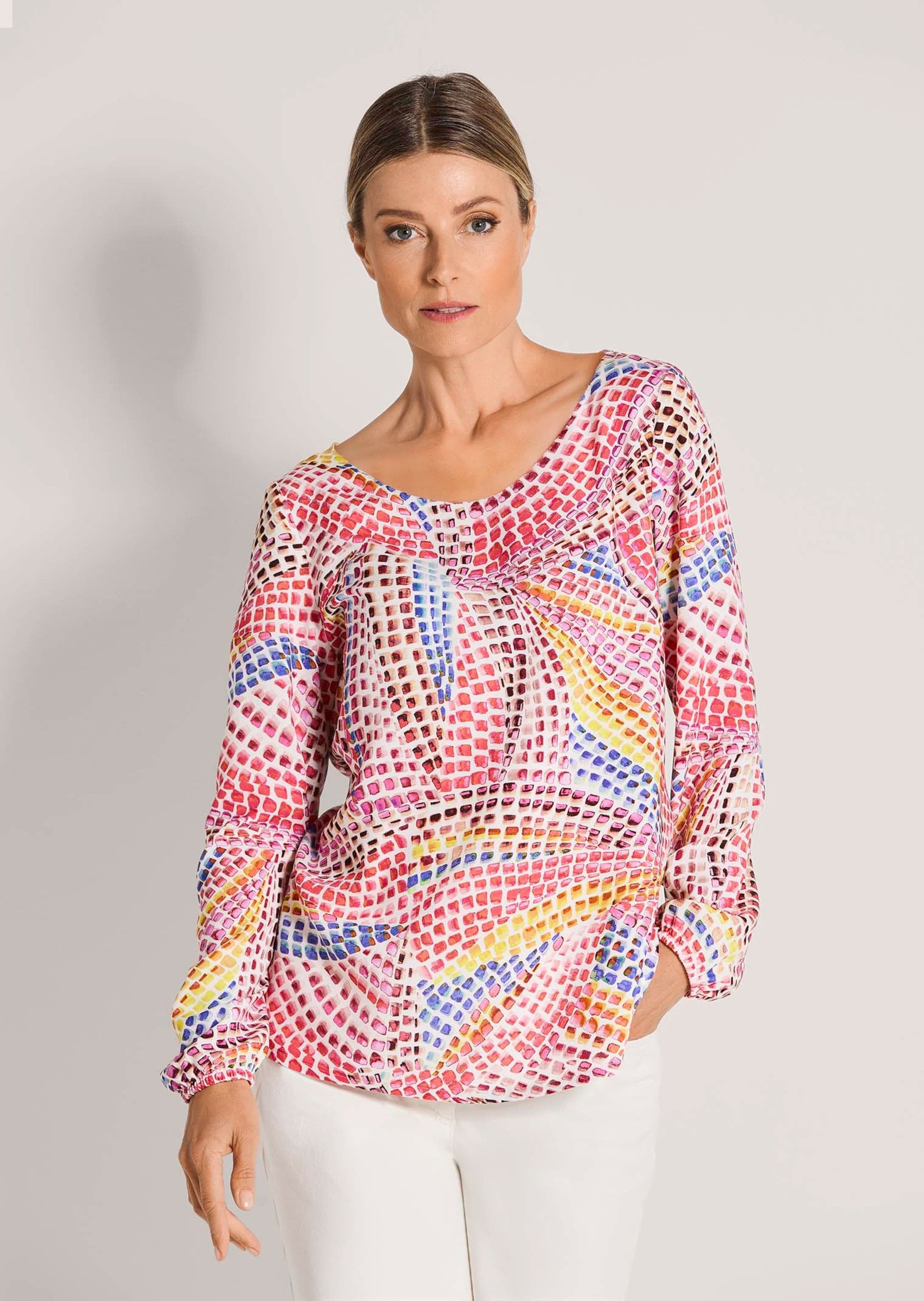 Langarmbluse Bluse