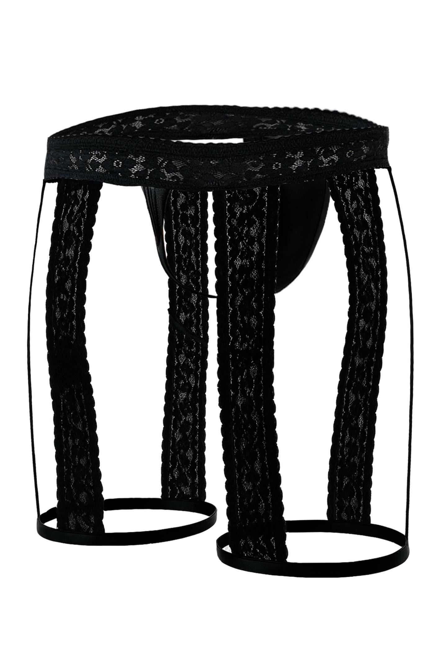 CUT4MEN String Herren-String in schwarz - M