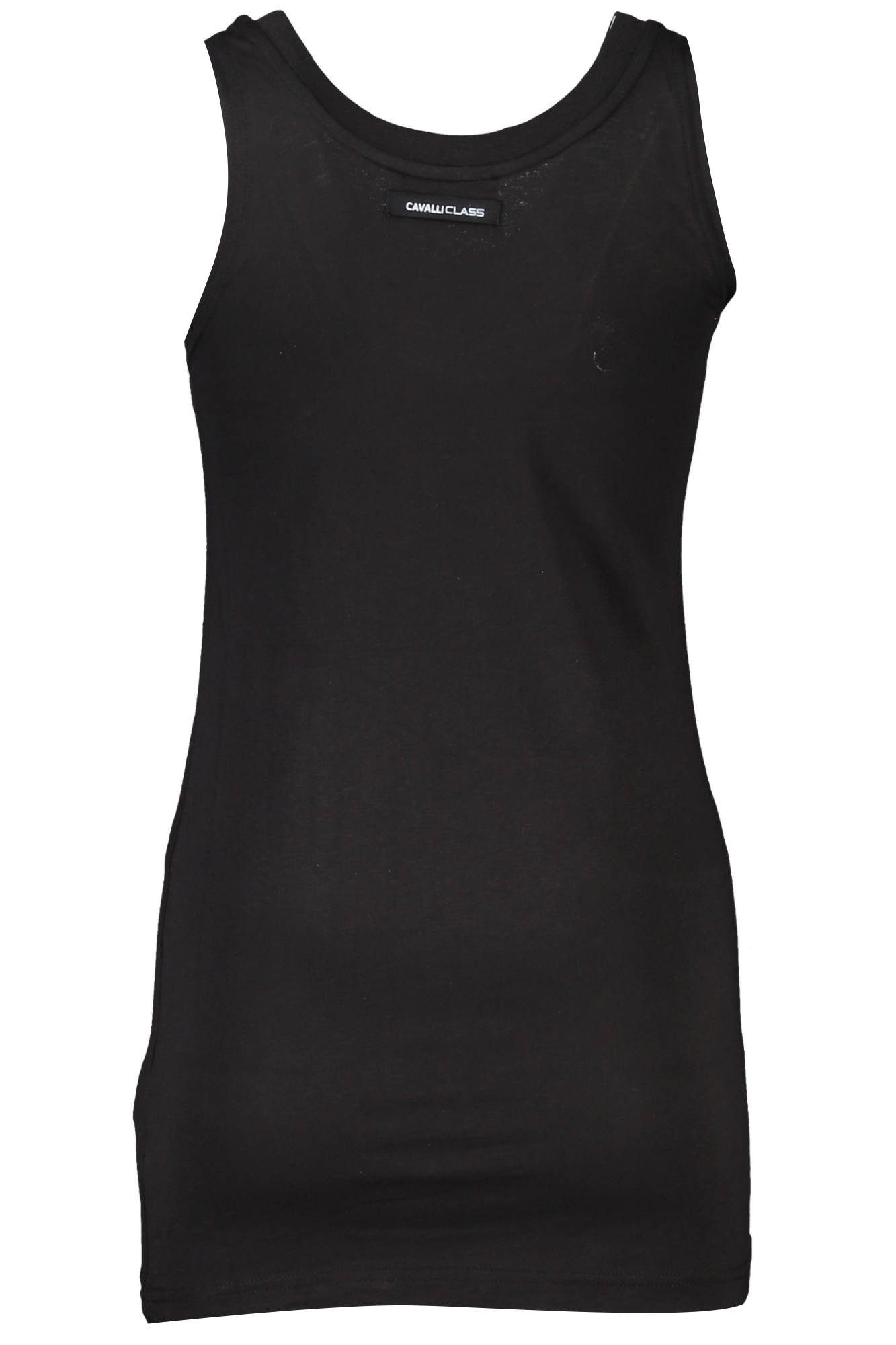 Cavalli Class T-Shirt Elegantes Schwarzes Damen-Tanktop günstig online kaufen