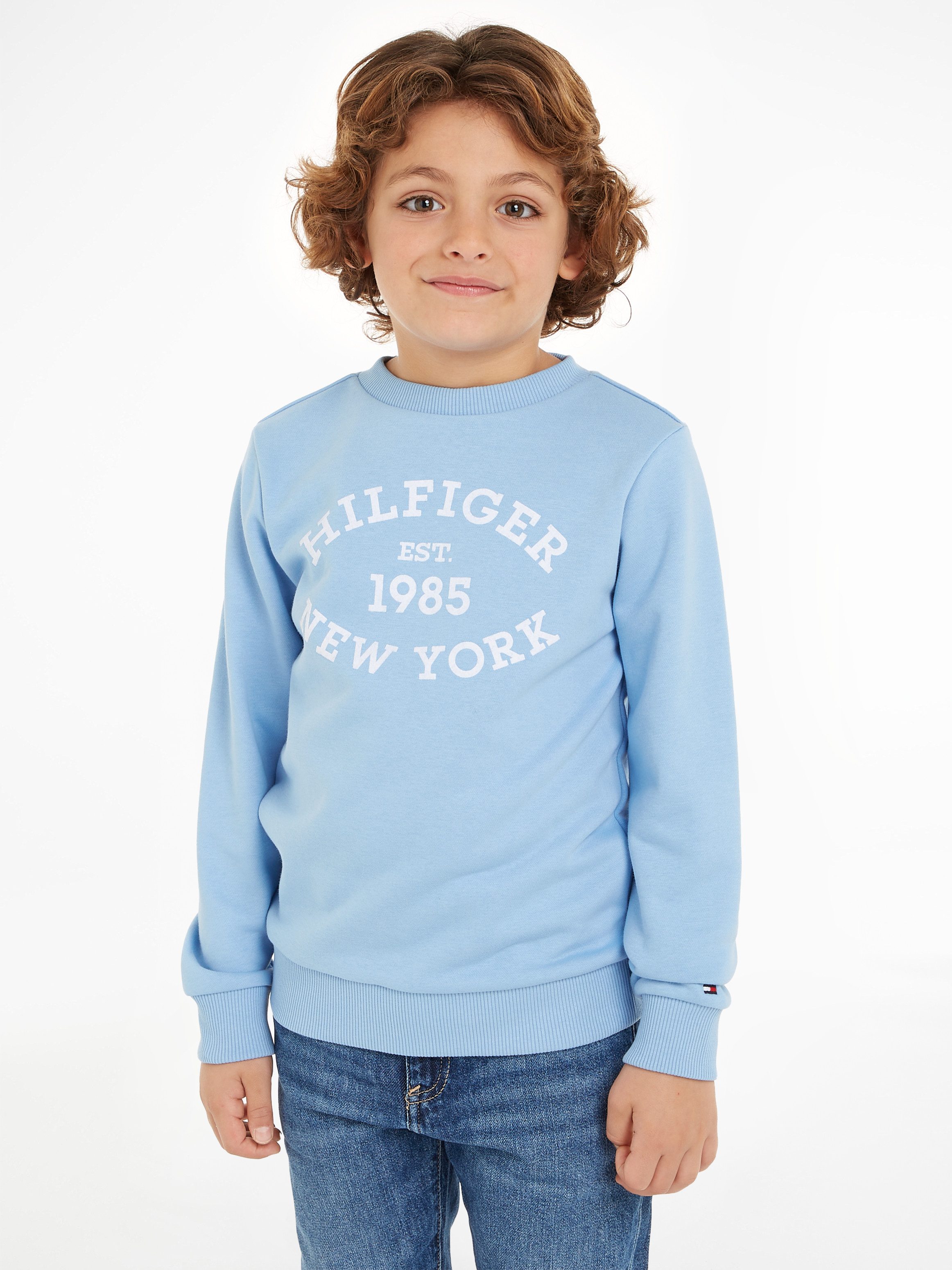 Tommy Hilfiger Sweatshirt MONOTYPE FLOCK REG günstig online kaufen