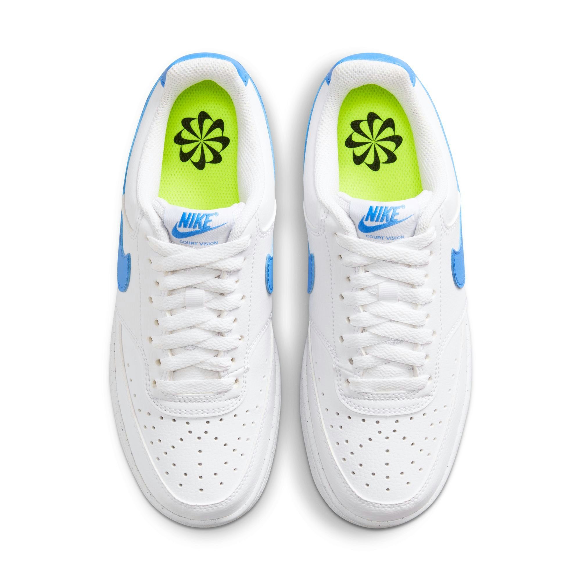Court weiß-blau Sneaker Next Nike Sportswear Low Vision Nature