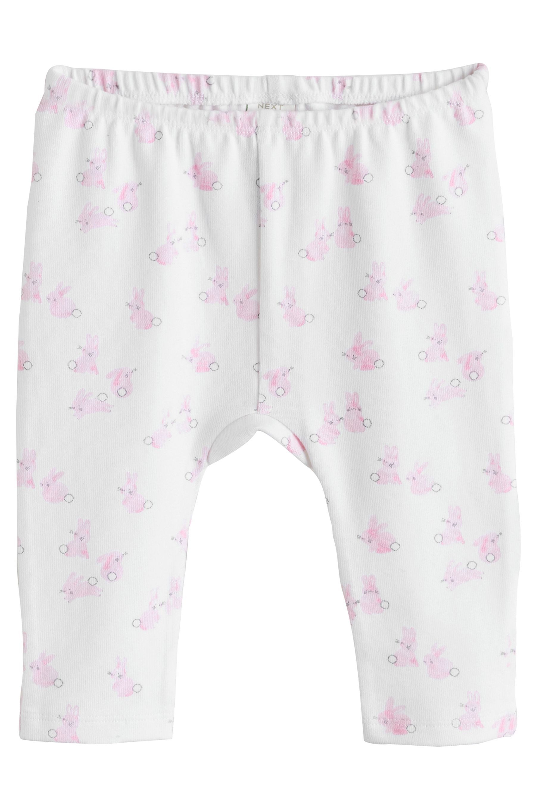 Next Langarmshirt & Leggings Baby-Set mit Langärmeligem T-Shirt und Leggings (2-tlg)