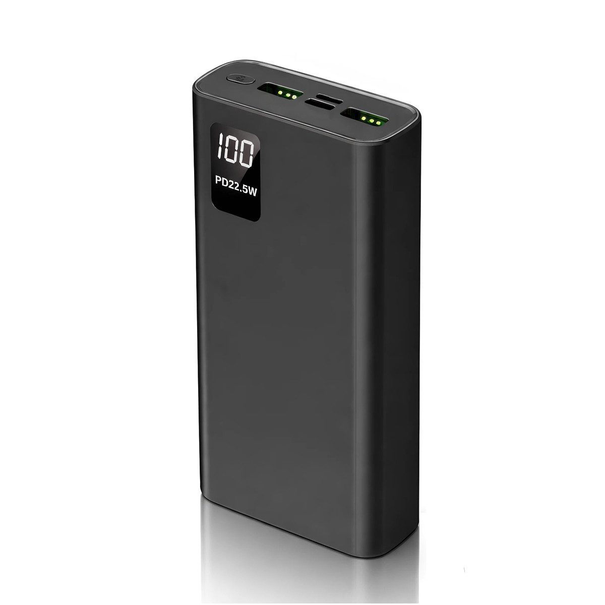 AeroAxis Powerbank, 24000mAh 22,5W Schnellladung, 3 Ausgänge:2x USB-A, 1x USB-C Powerbank 24000 mAh (3,7 V), Externer Akku für Apple, Samsung, Xiaomi, iPhone, Outdoor & Reise