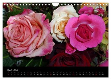 CALVENDO Wandkalender Flower (Wandkalender 2024 DIN A4 quer), CALVENDO Monatskalender