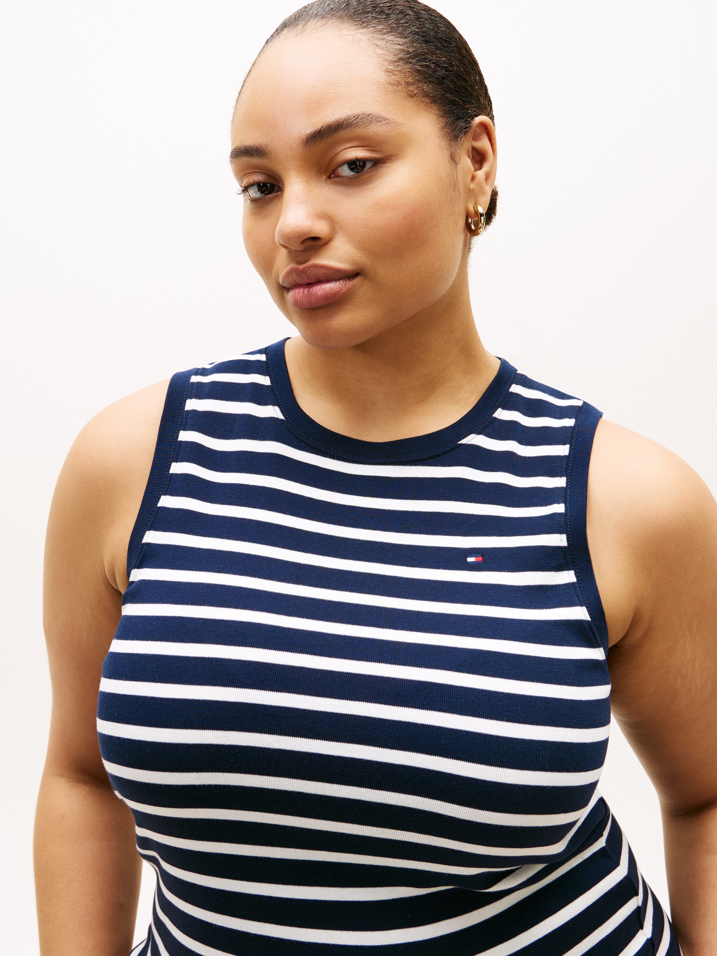 Tommy Hilfiger Curve T-Shirt CRV SLIM CODY C-NK TANK in großen Größen günstig online kaufen