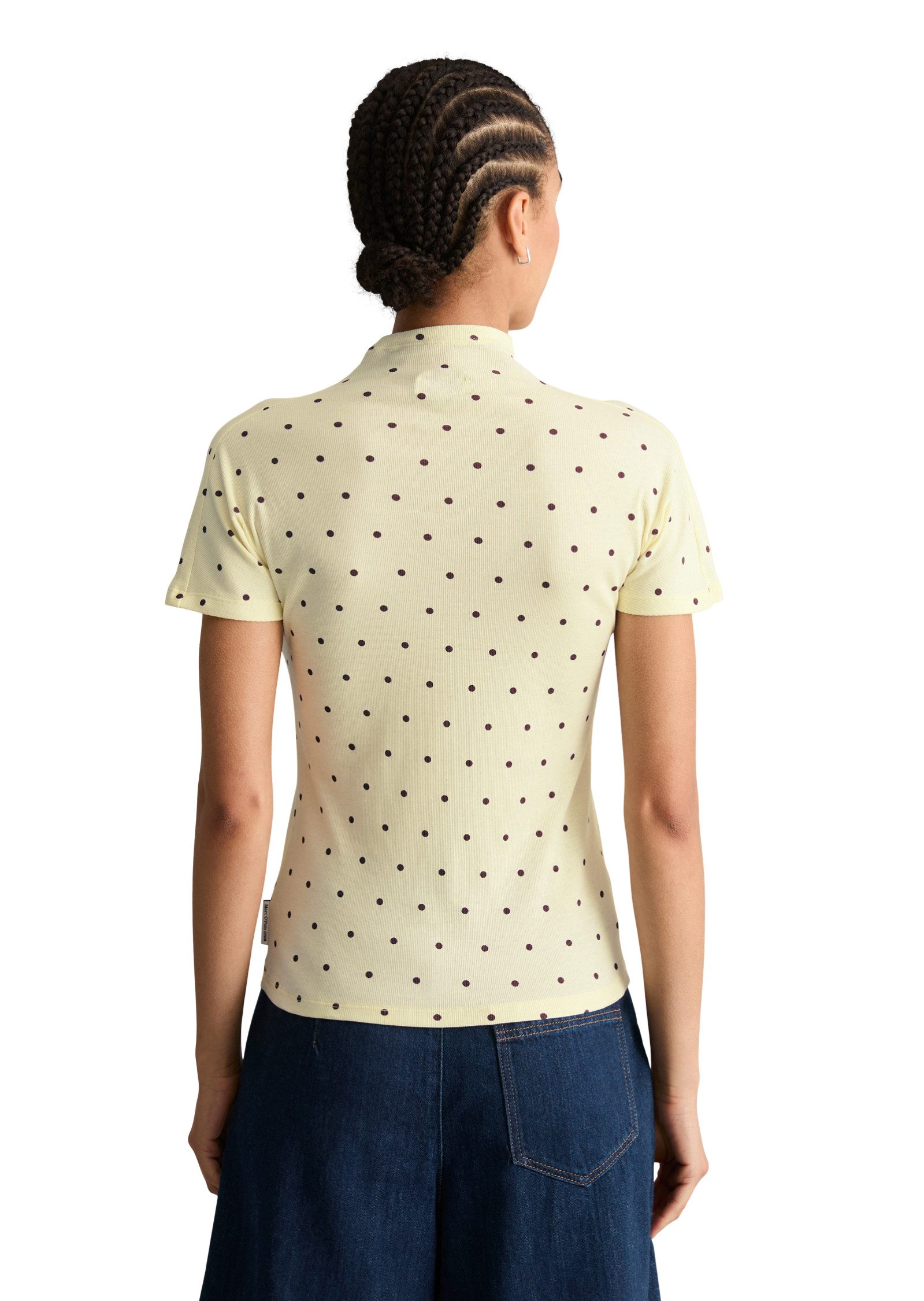 Marc O'Polo DENIM T-Shirt aus Stretch-Jersey – Bild 3 von 5
