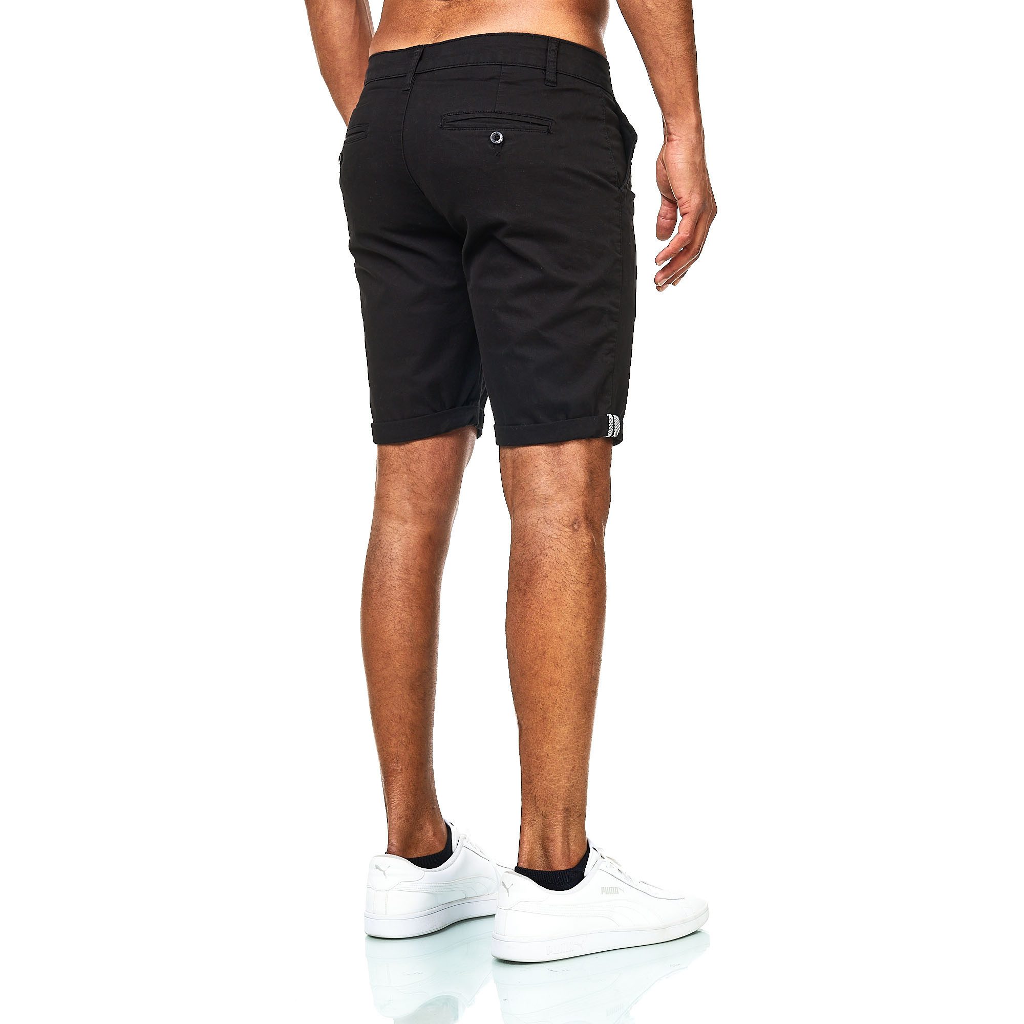 D'MARO Chinoshorts Kurze Hosen Herren - Shorts Männer - Sommer-Hose Elasthan, Bermuda, Casual