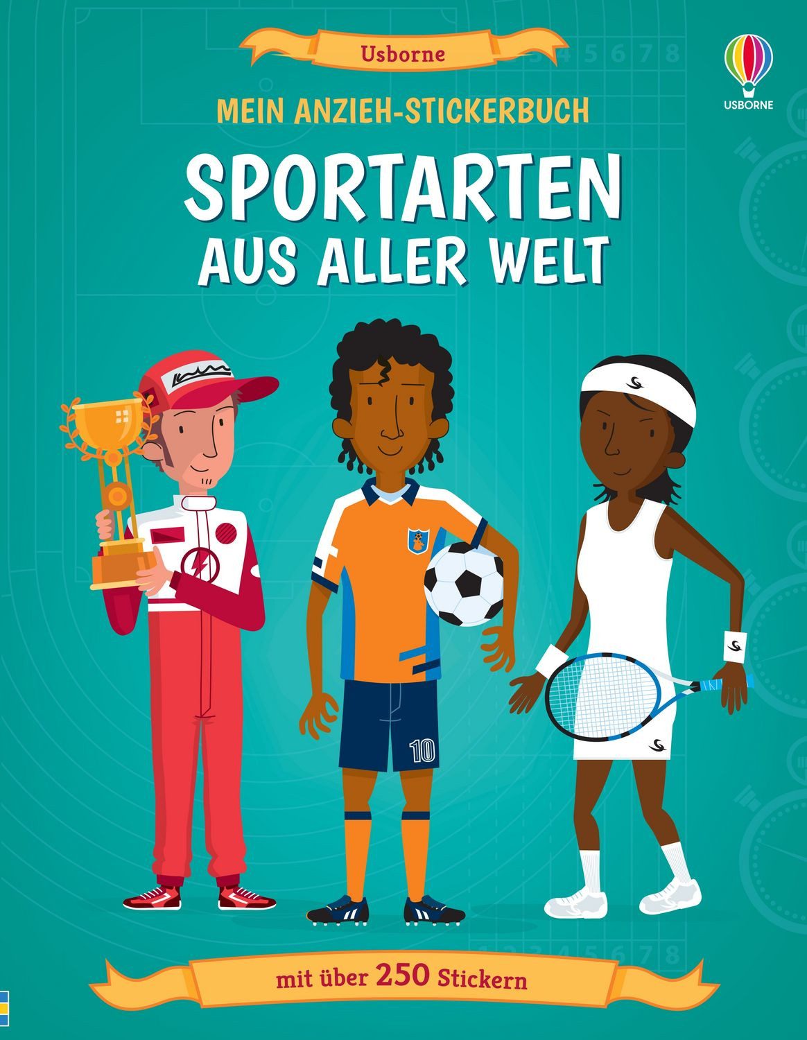 Mein Anzieh-Stickerbuch: Sportarten aus aller Welt / diverse