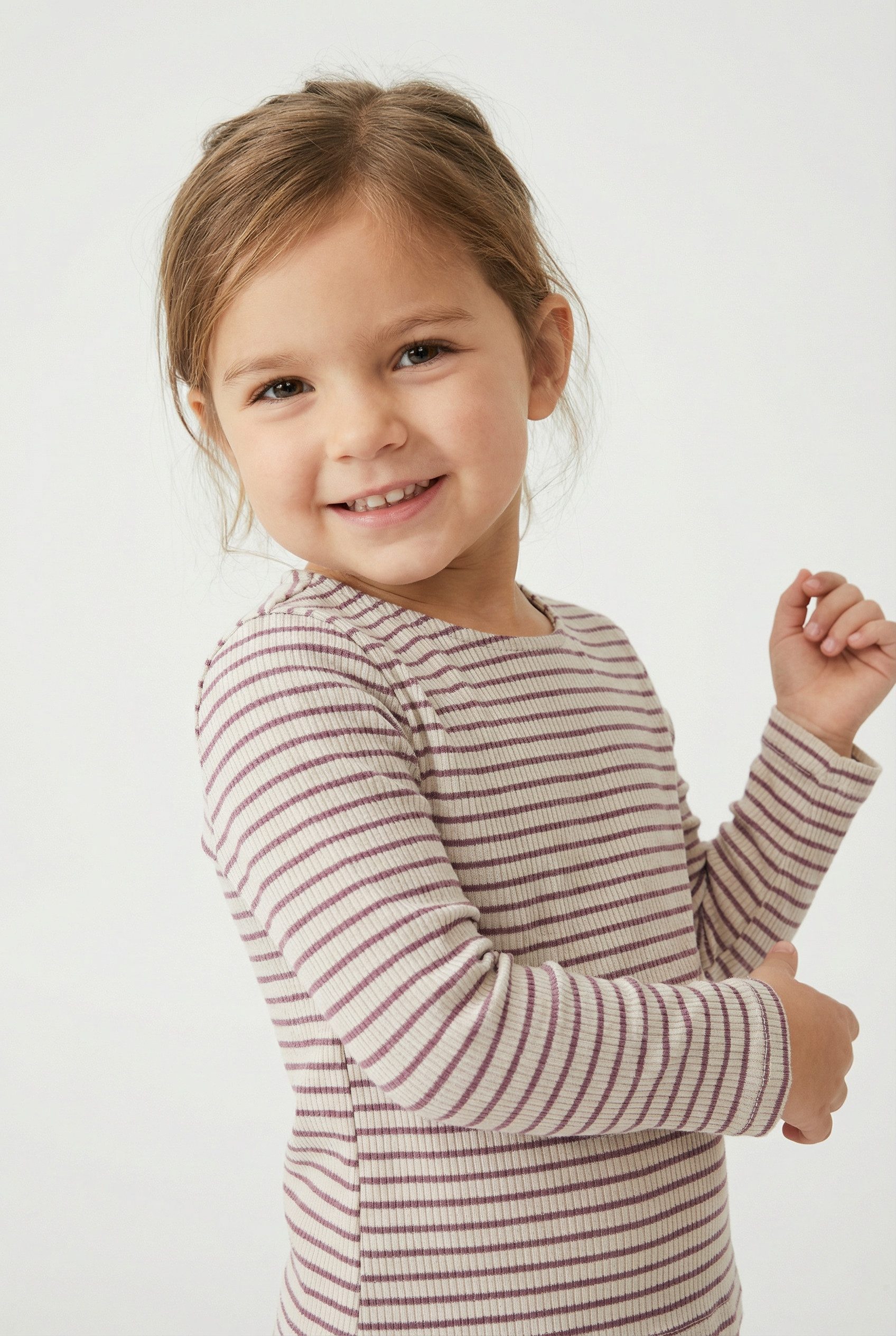 KIDS ONLY Langarmshirt KMGMAUDE LIFE STRIPE LS TOP JRS NOOS