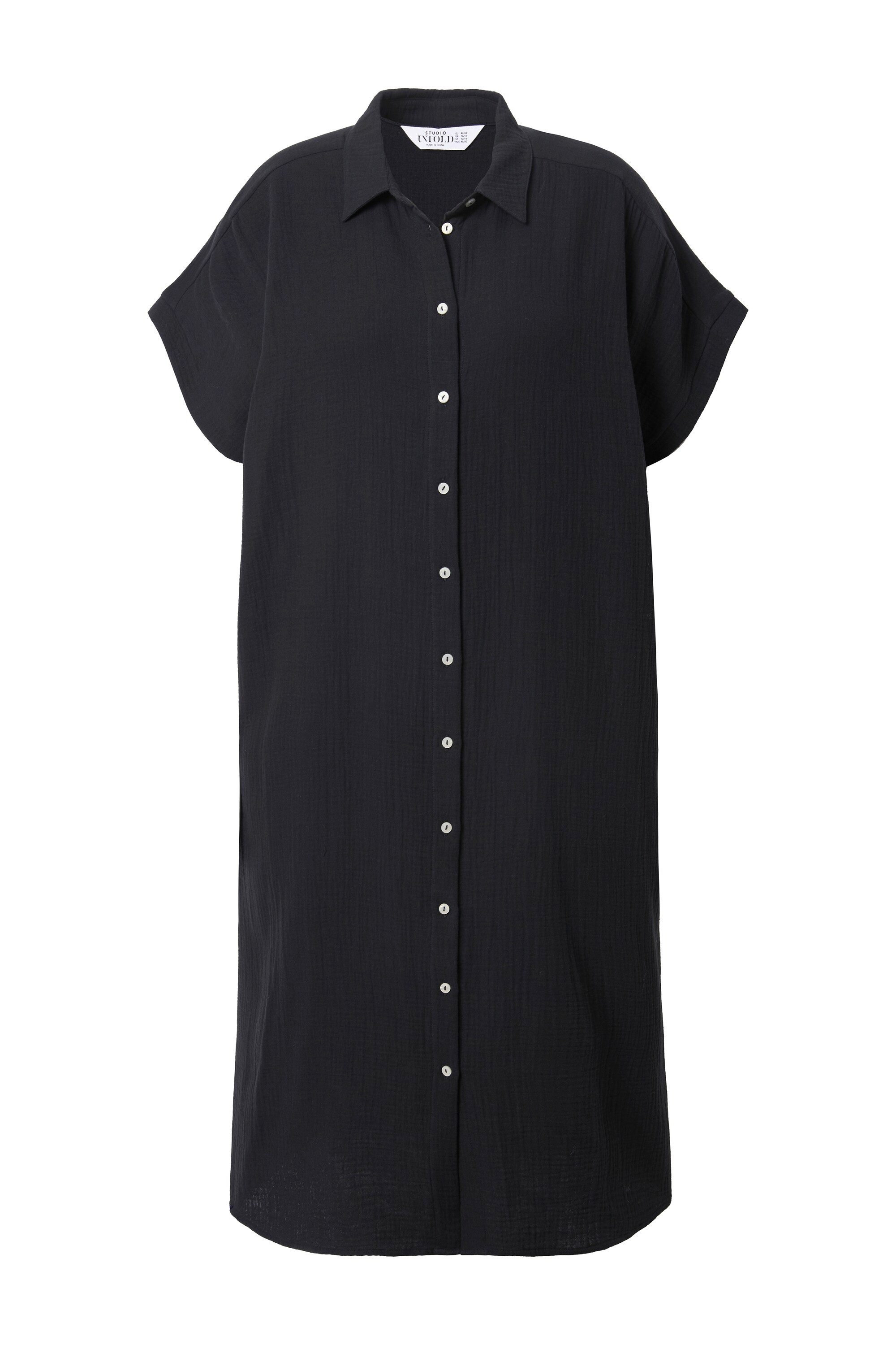 Studio Untold Hemdbluse Longbluse langer Eggshape günstig online kaufen