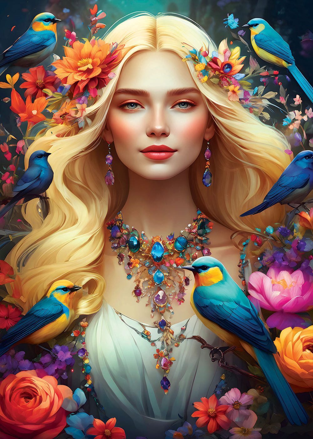 Bluebird Puzzle Puzzle Aurora - Soul of Nature Collection, Puzzleteile