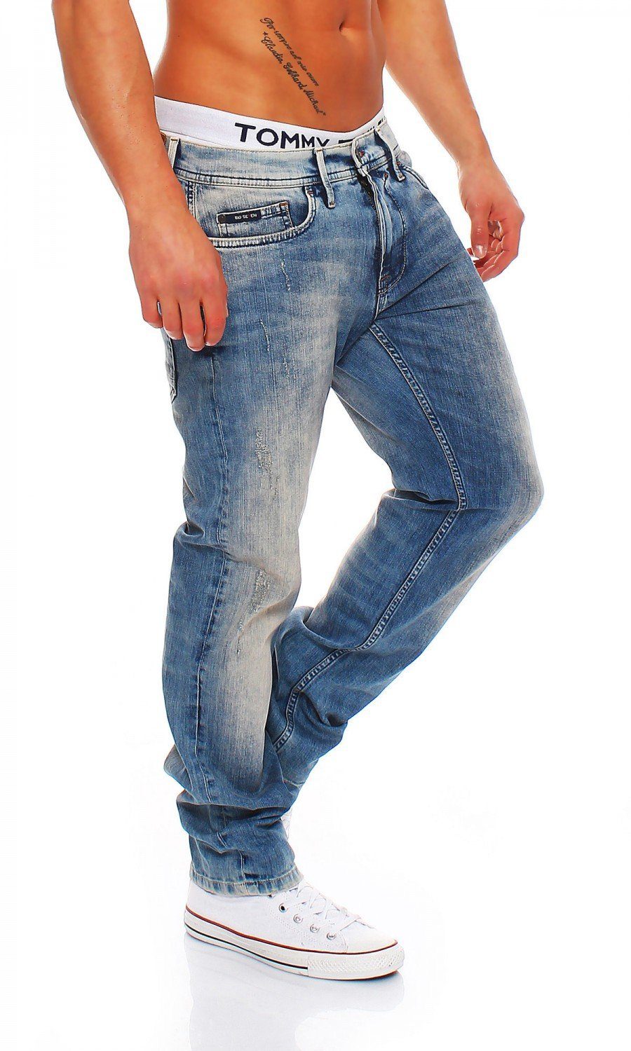 Big Vintage Regular Seven Seven Big Aged Fit Hose Morris Regular-fit-Jeans Jeans Herren