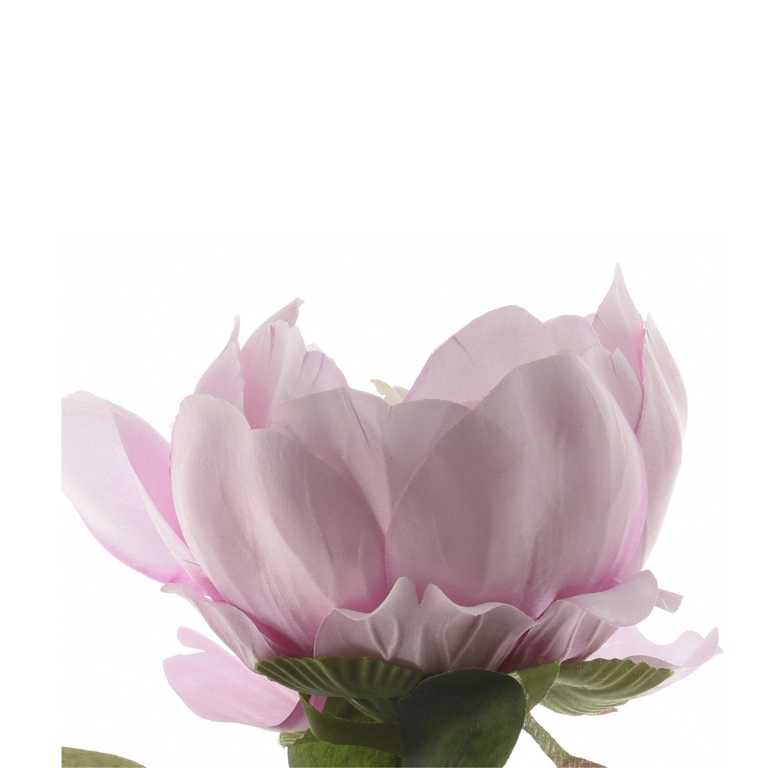 Kunstblume cm H: Höhe MARELIDA, und 2 Stiel mit Knospe Blüten am Pfingstrose 75 75cm, Päonie Kunstblume