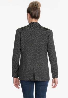 Le Temps Des Cerises Jackenblazer AMELYA mit tollem Animal-Print