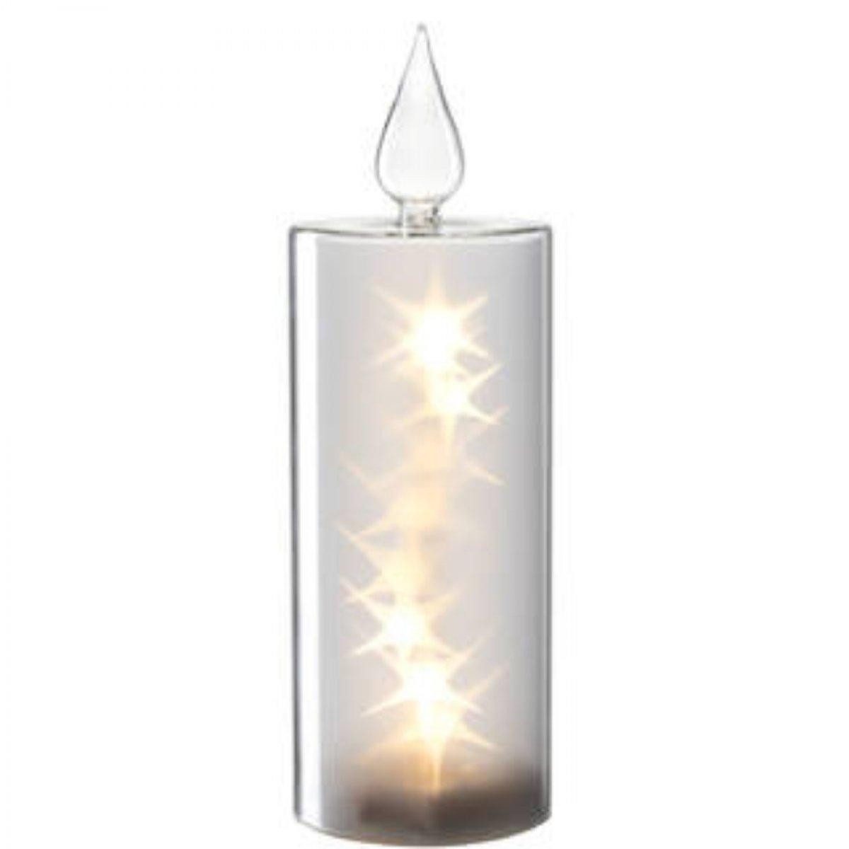 LEONARDO Windlicht Leonardo Kerze LED Riposo Weiß (27cm)