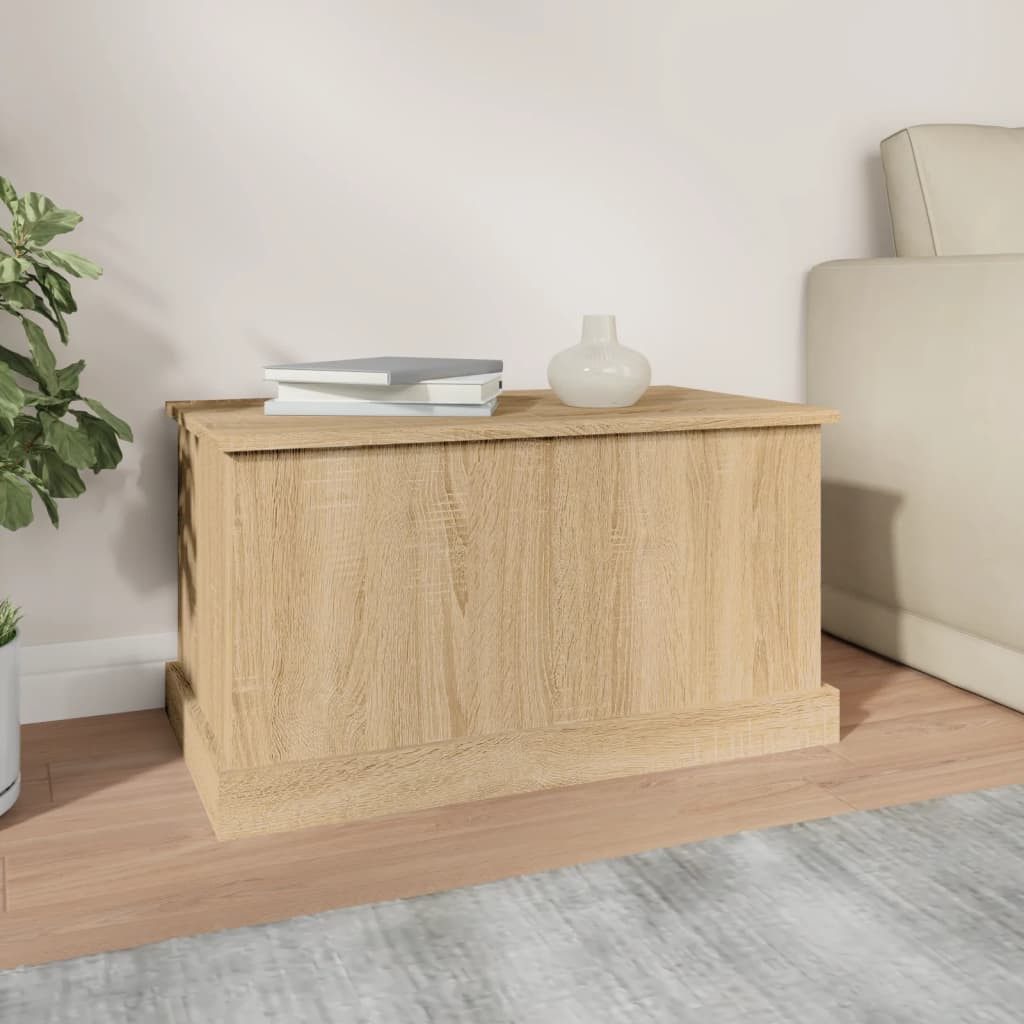 vidaXL Aufbewahrungsbox Aufbewahrungsbox Sonoma-Eiche 70 x 40 x 38 cm Holzw günstig online kaufen