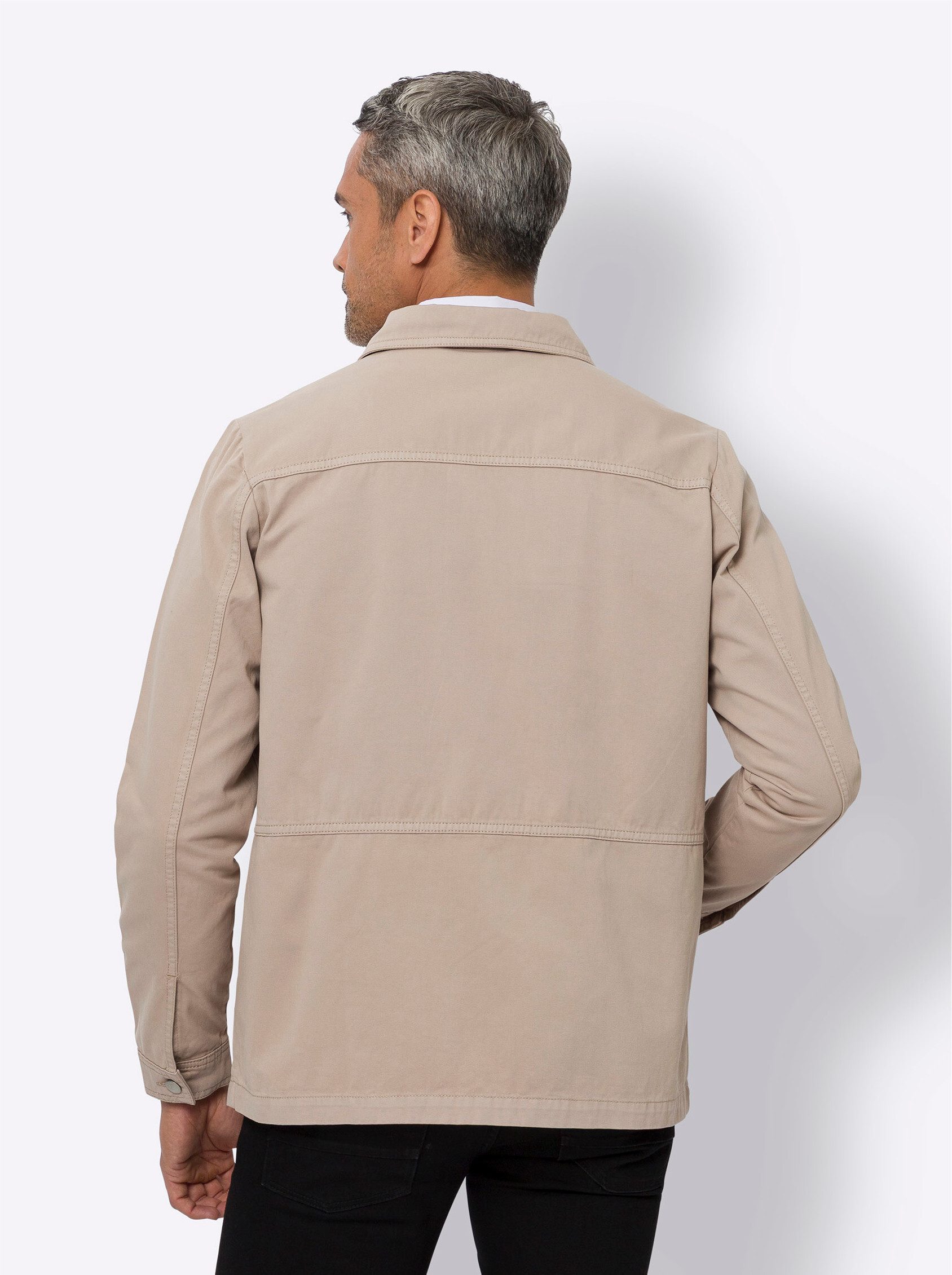 Sieh an! Blouson Twilljacke Langarm Länge ca. 74 cm – Bild 2 von 4