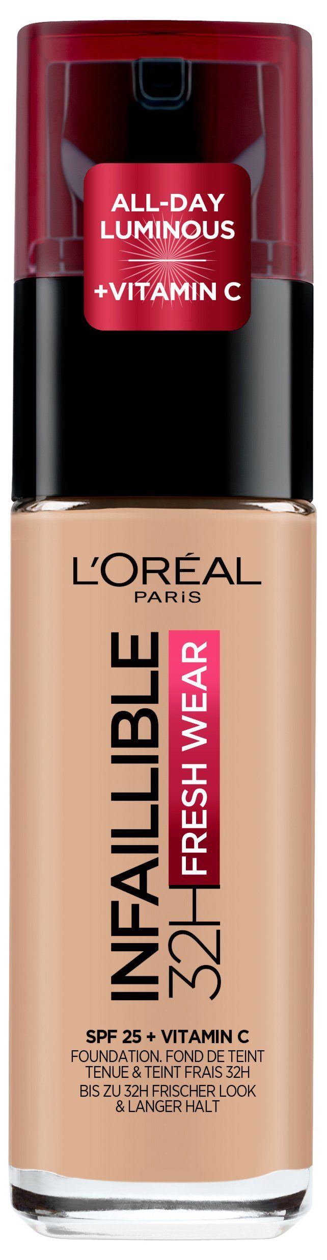 L'ORÉAL PARIS Foundation L'Oréal 32H Vanille Paris Cover Vanilla Eclat/Radiant 135 Infaillible Matte