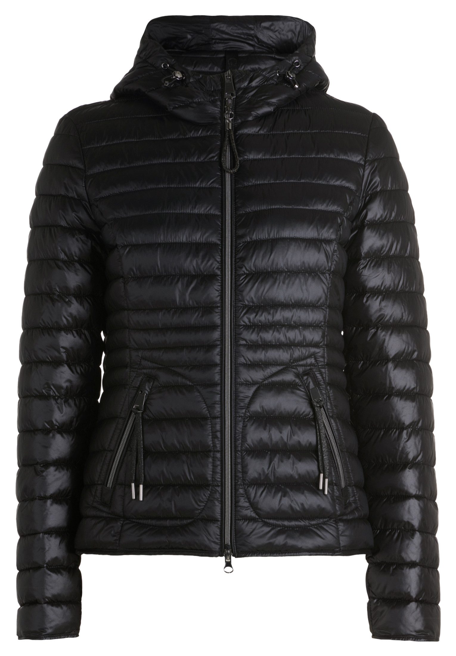 Cartoon Steppjacke Damen Steppjacke mit Reißverschlusstaschen günstig online kaufen