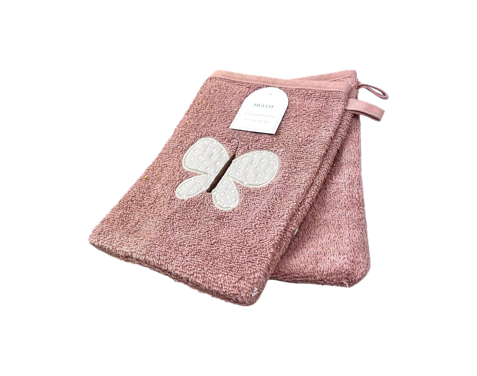 VewoTex Waschhandschuh 2er Pack Baby Waschhandschuhe » Set 2 Kinder Waschlappen Frottee, Baumwolle (Set, 2-St), 21 x 15 cm reine Baumwolle » Wasch Handschuhe