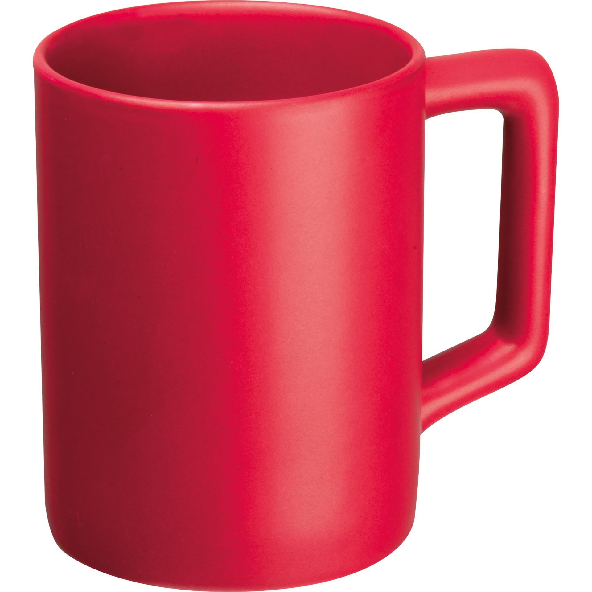Easy Gifts Tasse Keramiktasse / Kaffeetasse / 350 ml / Farbe: rot