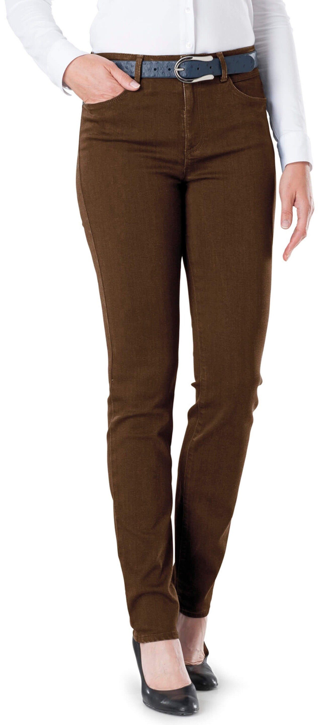 Brax Regular-fit-Jeans BRAX Jeans Shakira muskat Skinny Fit Free to move Super Stretch Denim