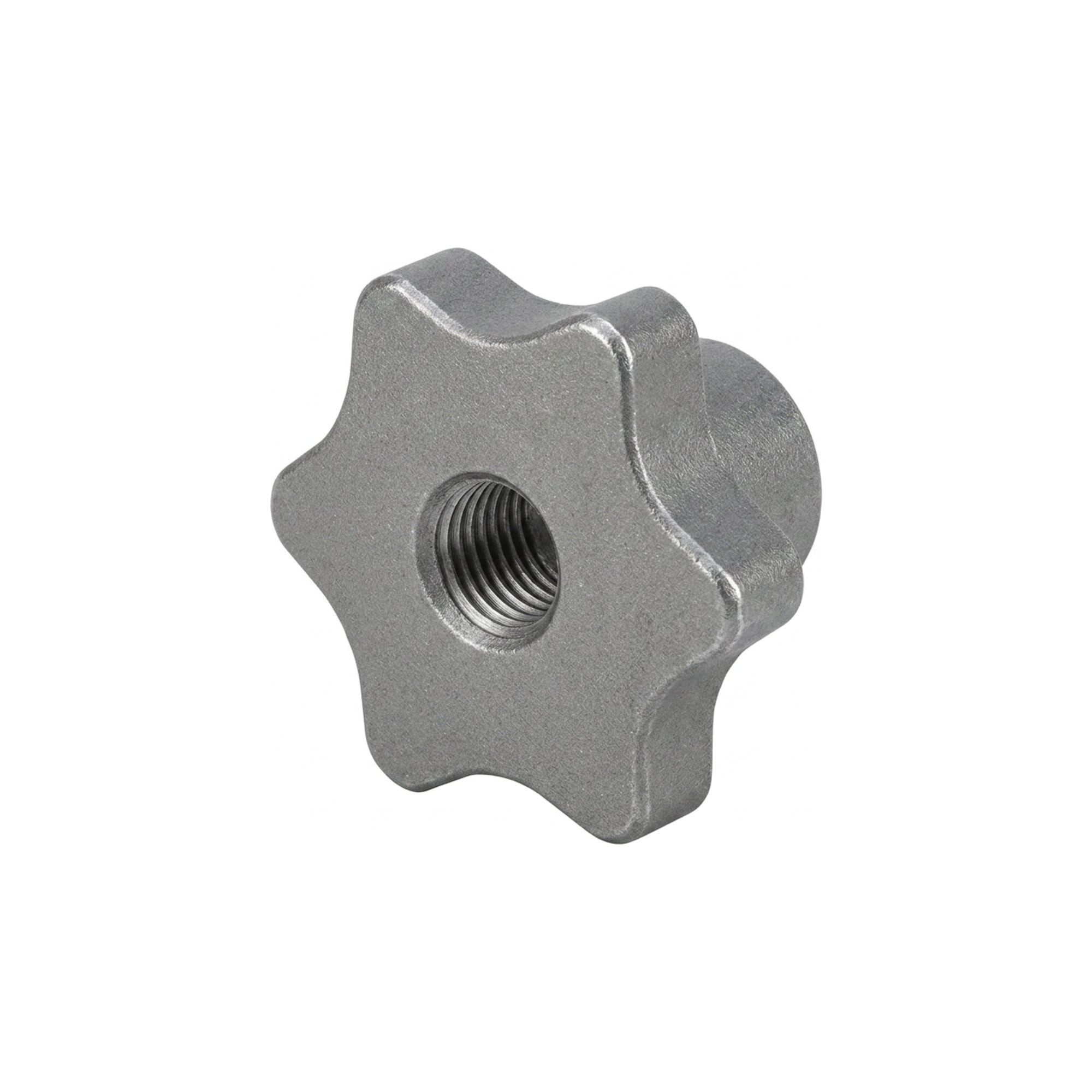Contorion Winkelverbinder DIN 6336 Kegelpfanne Form D Grauguß 50mm M 10 mit Gewinde-Durchloch 10