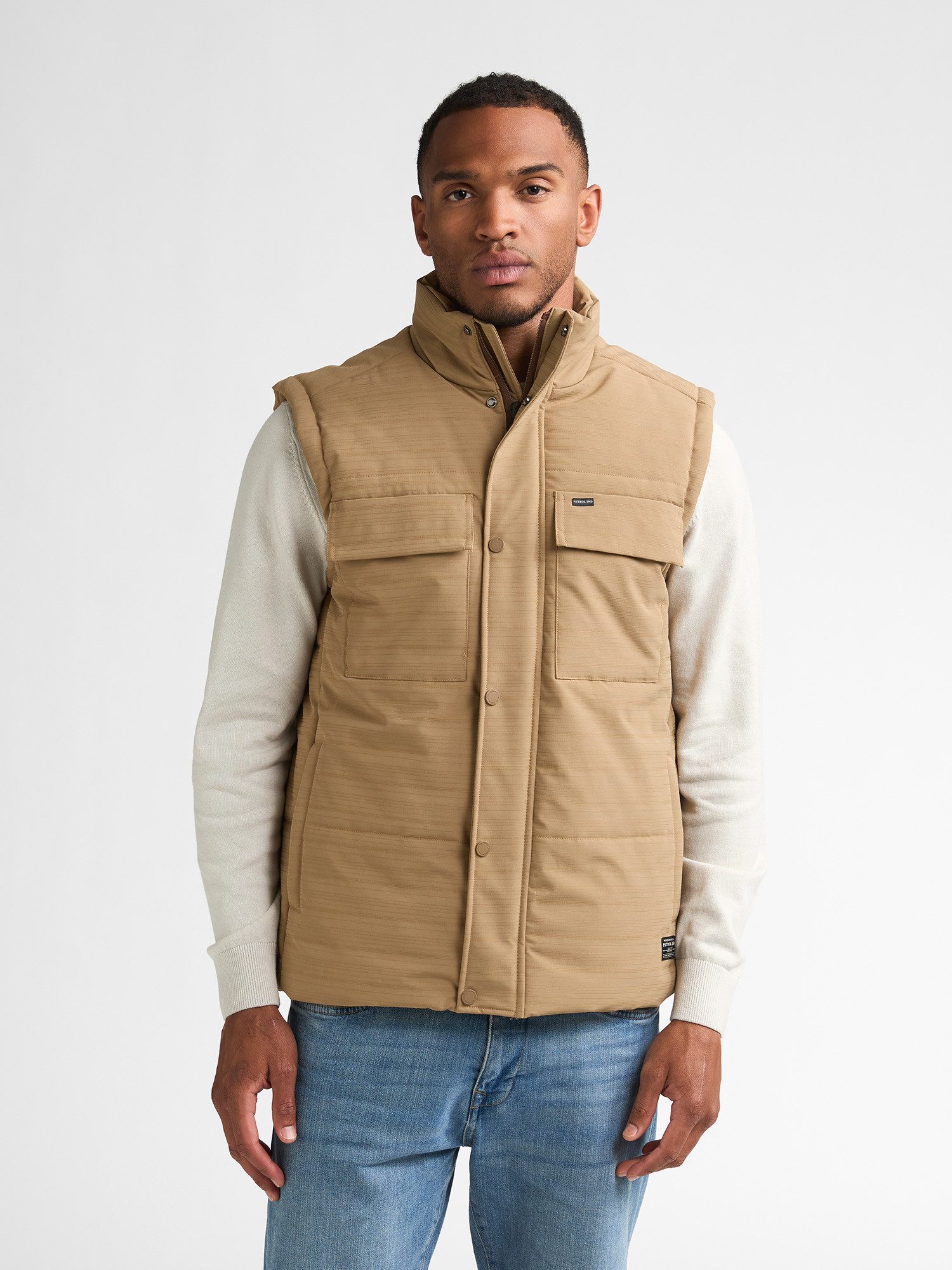 Petrol Industries Winterjacke Grayson Waistcoat Fit