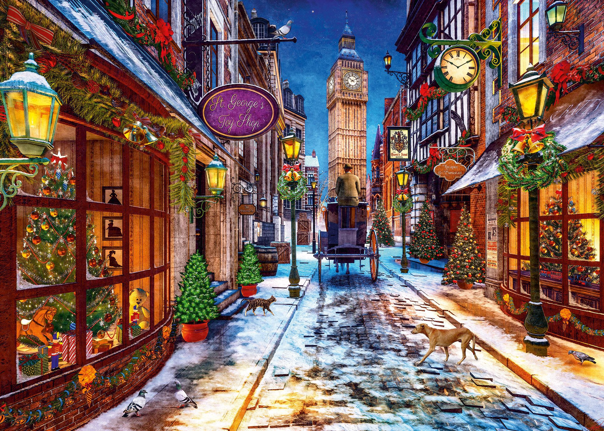 Ravensburger Verlag GmbH Puzzle Besinnliche Weihnachtszeit, Puzzleteile günstig online kaufen