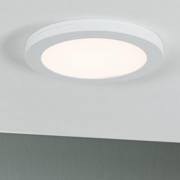Paulmann LED Einbauleuchte LED Deckeneinbauleuchte in Weiß-matt 16,5W 1200lm, keine Angabe, Leuchtmittel enthalten: Ja, fest verbaut, LED, 4000, Einbaustrahler, Einbauleuchte