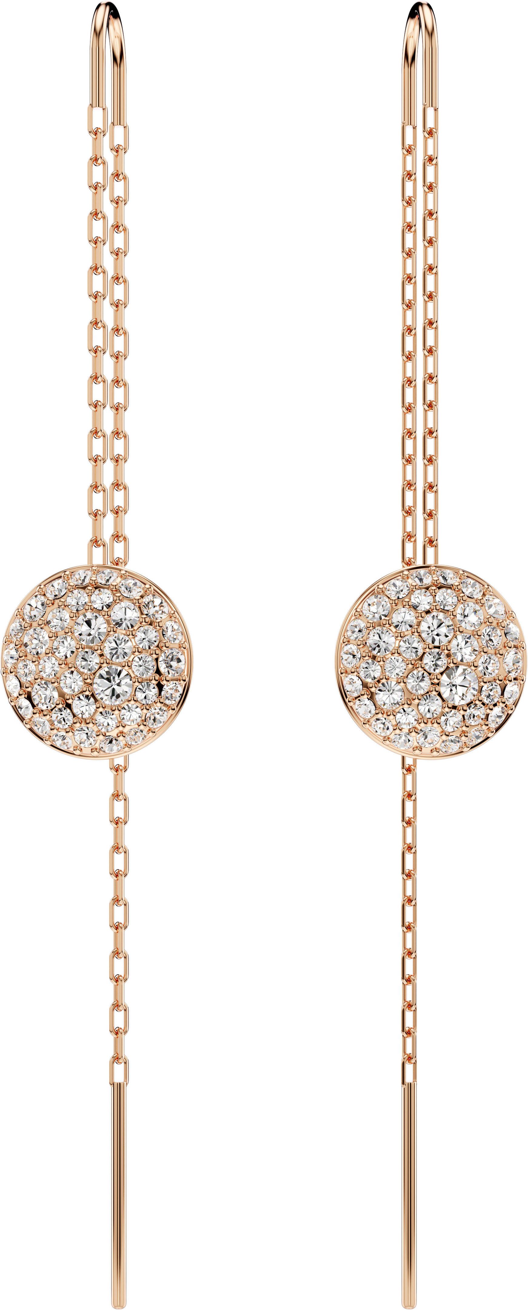 Swarovski Paar Ohrhänger Sublima Round Drop, mit Swarovski® Kristall günstig online kaufen