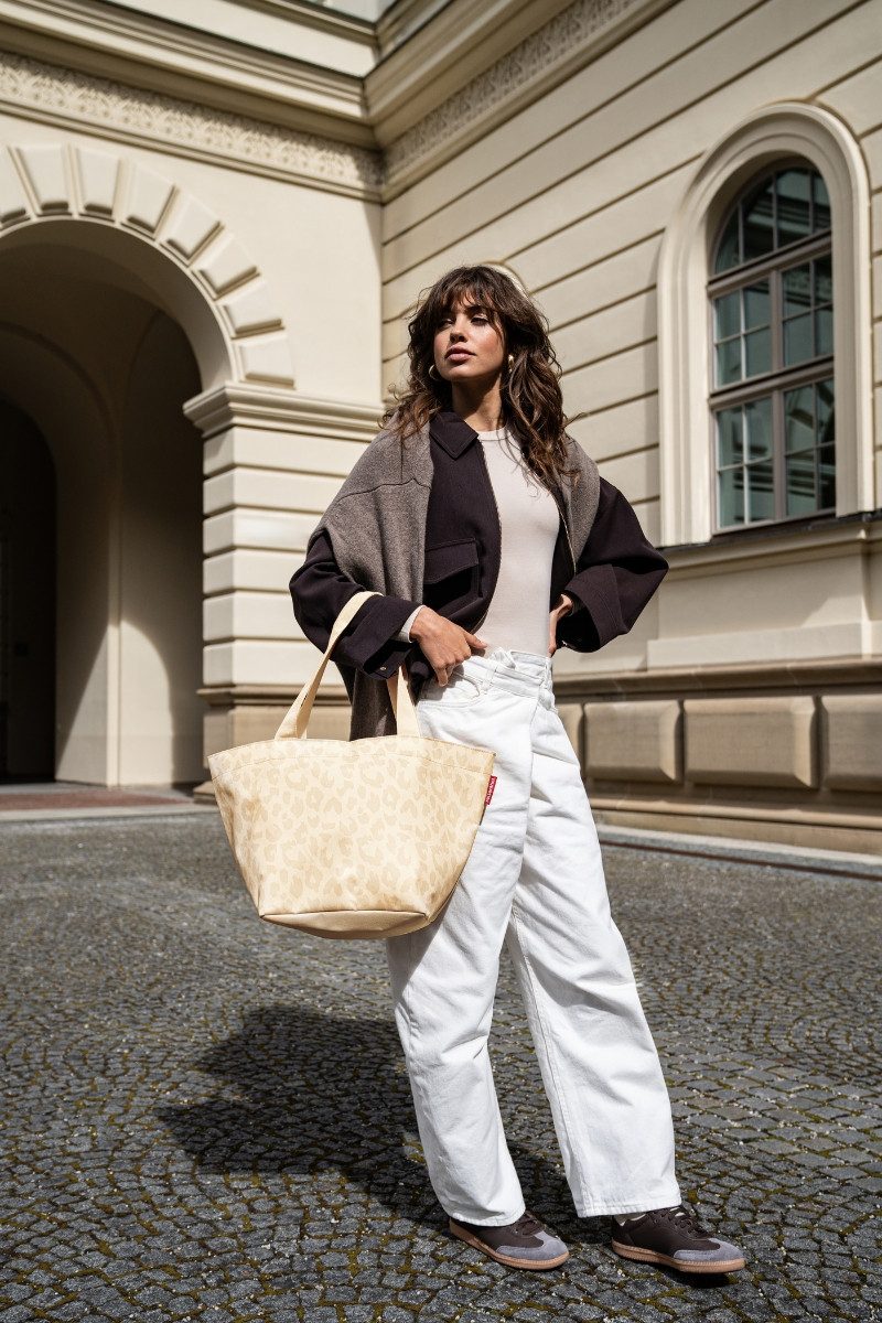 REISENTHEL® Tragetasche shopper M leo vanilla