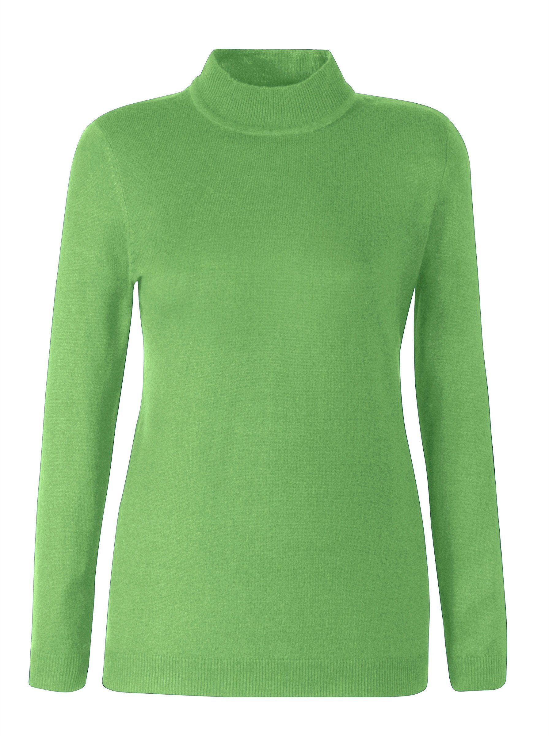 Strickpullover Stehkragenpullover