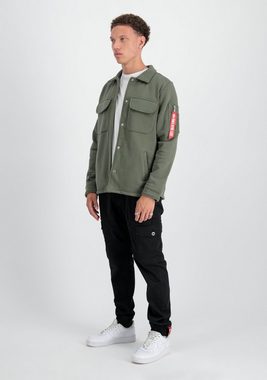 Alpha Industries Hemdjacke ALPHA INDUSTRIES Men - Overshirts Sweat Overshirt