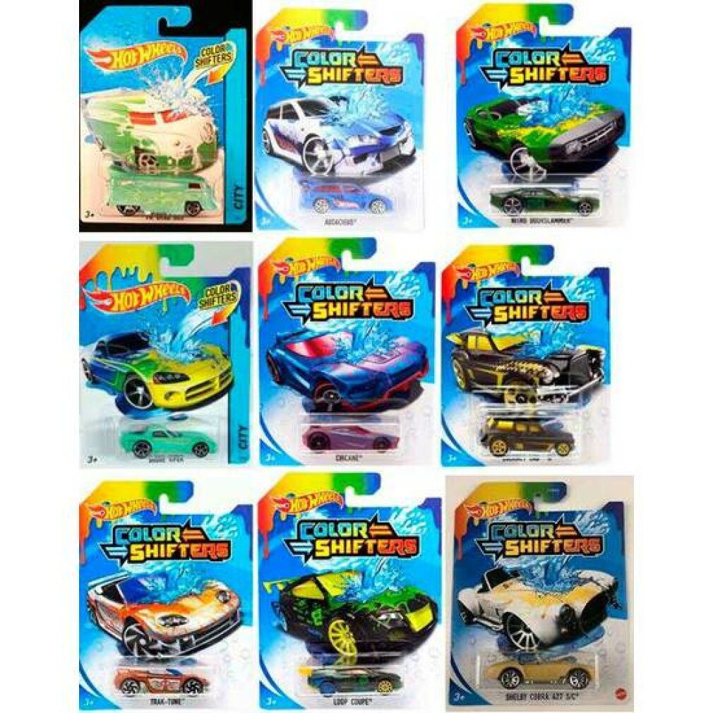 Mattel GmbH Spielzeug-Rennwagen HW Color Change günstig online kaufen