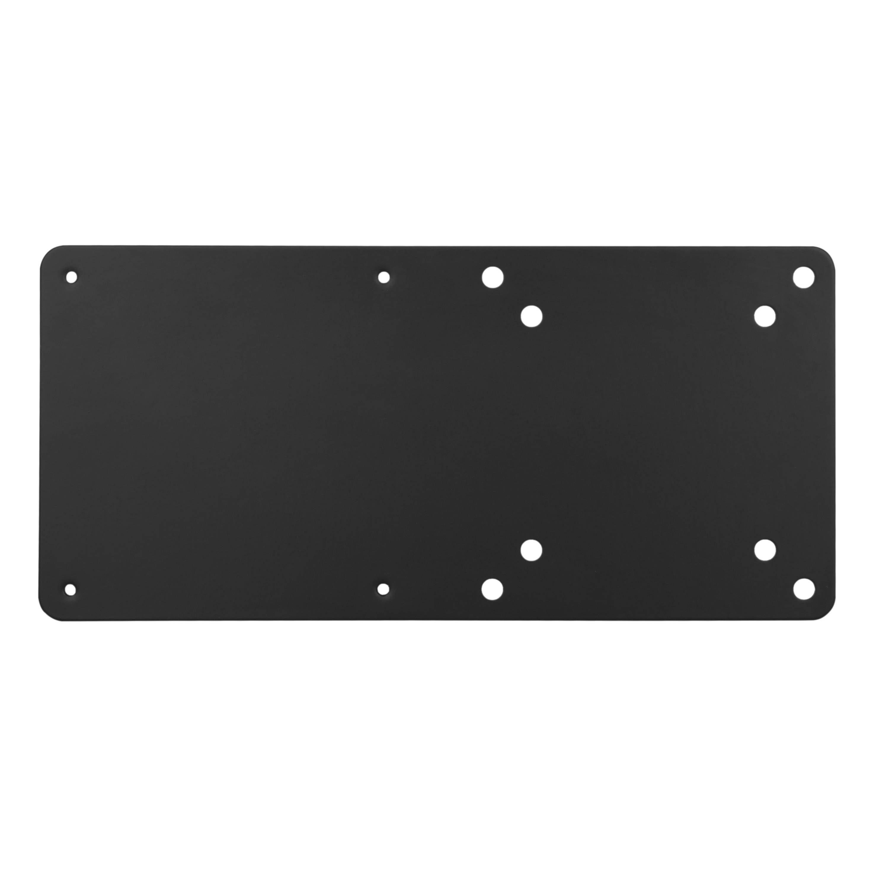 RICOO Halterungszubehör VESA Adapter Universal für Thin Client Intel NUC Mini PC F0211, (VESA 75x75 bis 100x100, 1-tlg., 3 kg Belastbarkeit, unterstützt VESA75x75 und 100x100 mm, Adapter für Thin-Client Intel NUC Mini PC Computer an Monitorhalterung)