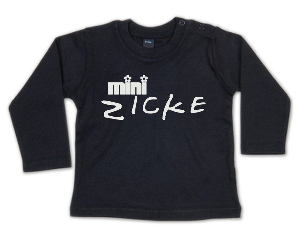 Ggraphics Longsleeve Mini Zicke Baby Sweater, Baby Longsleeve T, mit