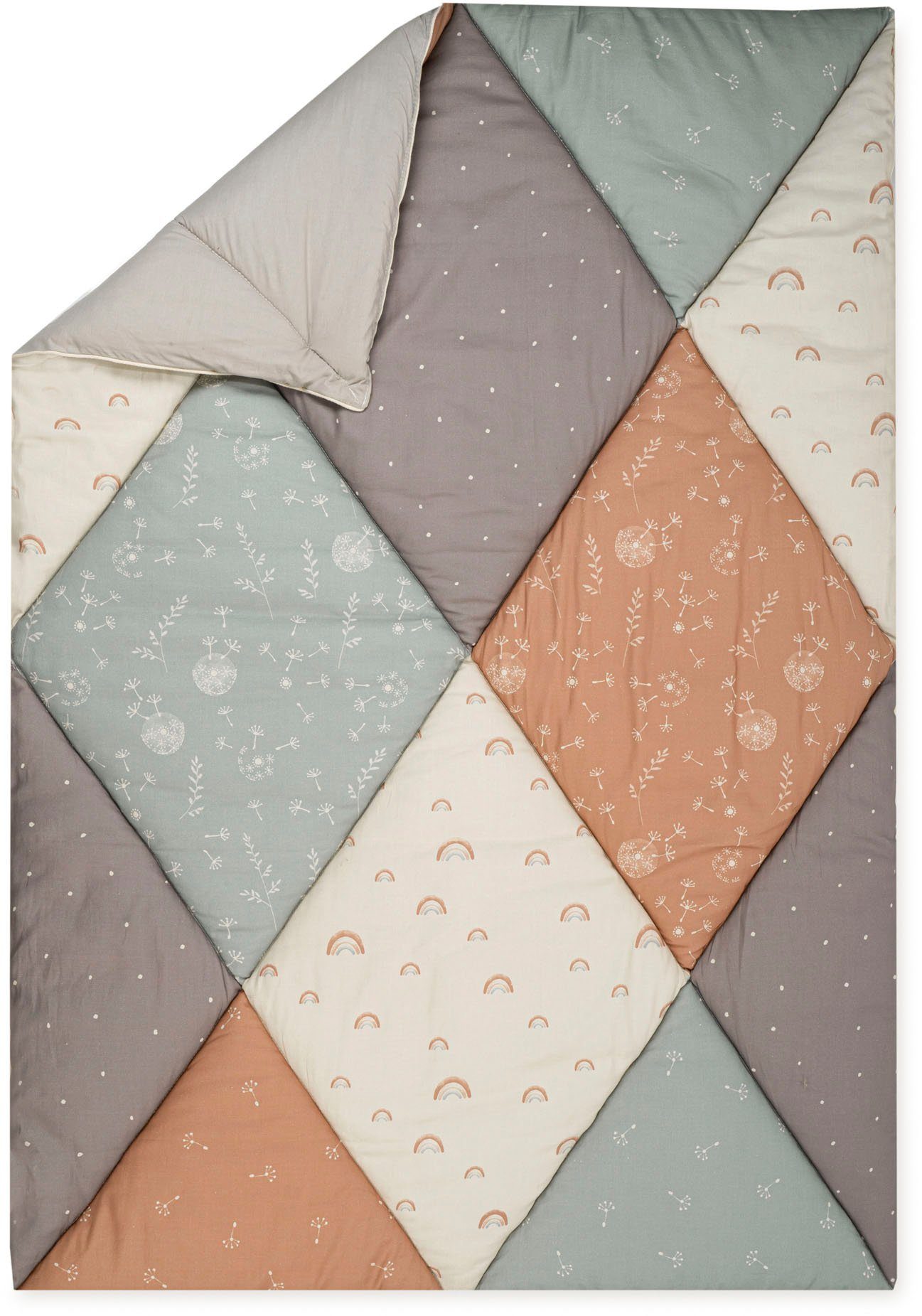 Krabbeldecke Organic, Patchwork