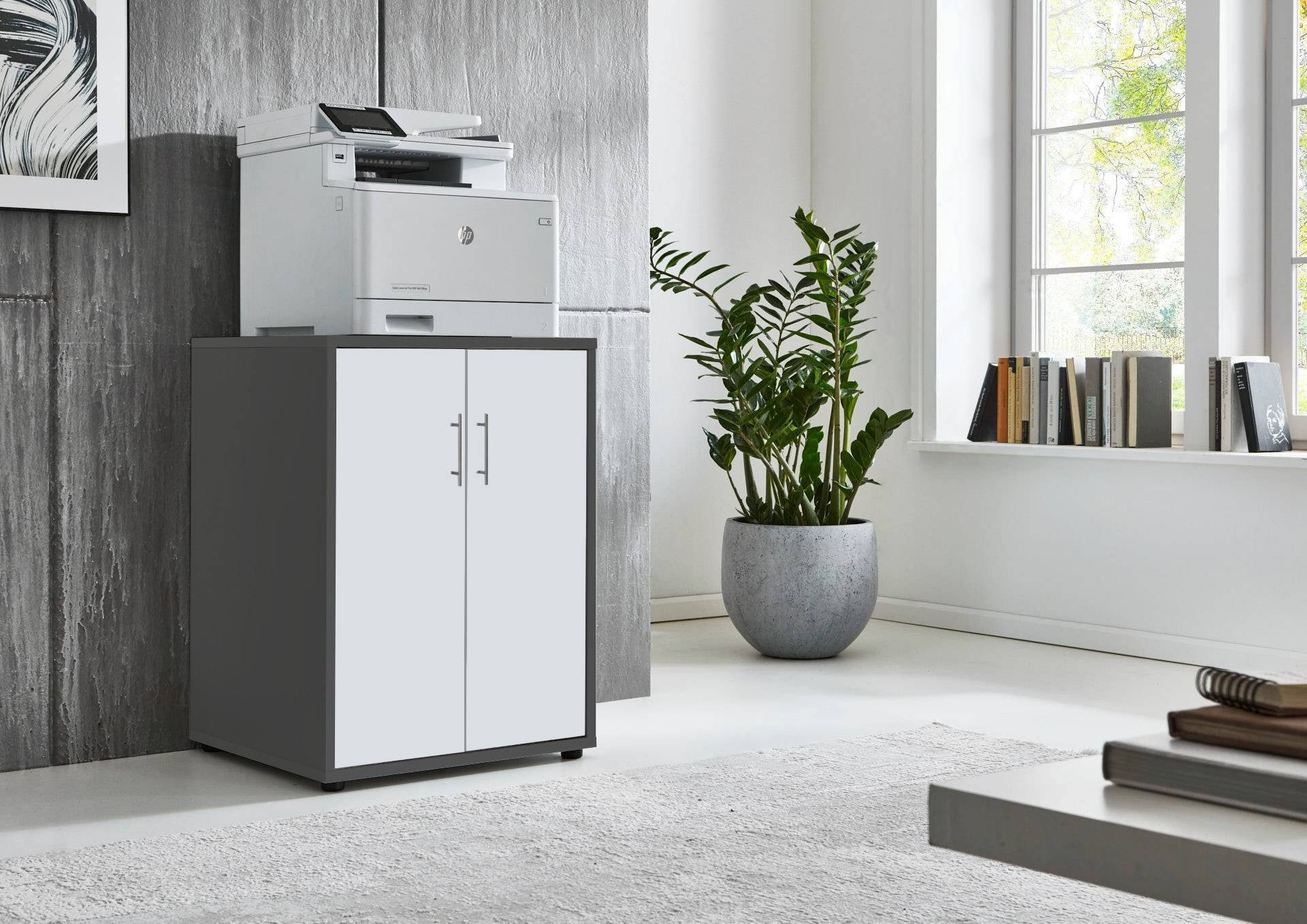 BMG Möbel Aktenschrank Druckerschrank Office Edition (große Oberplatte auch günstig online kaufen