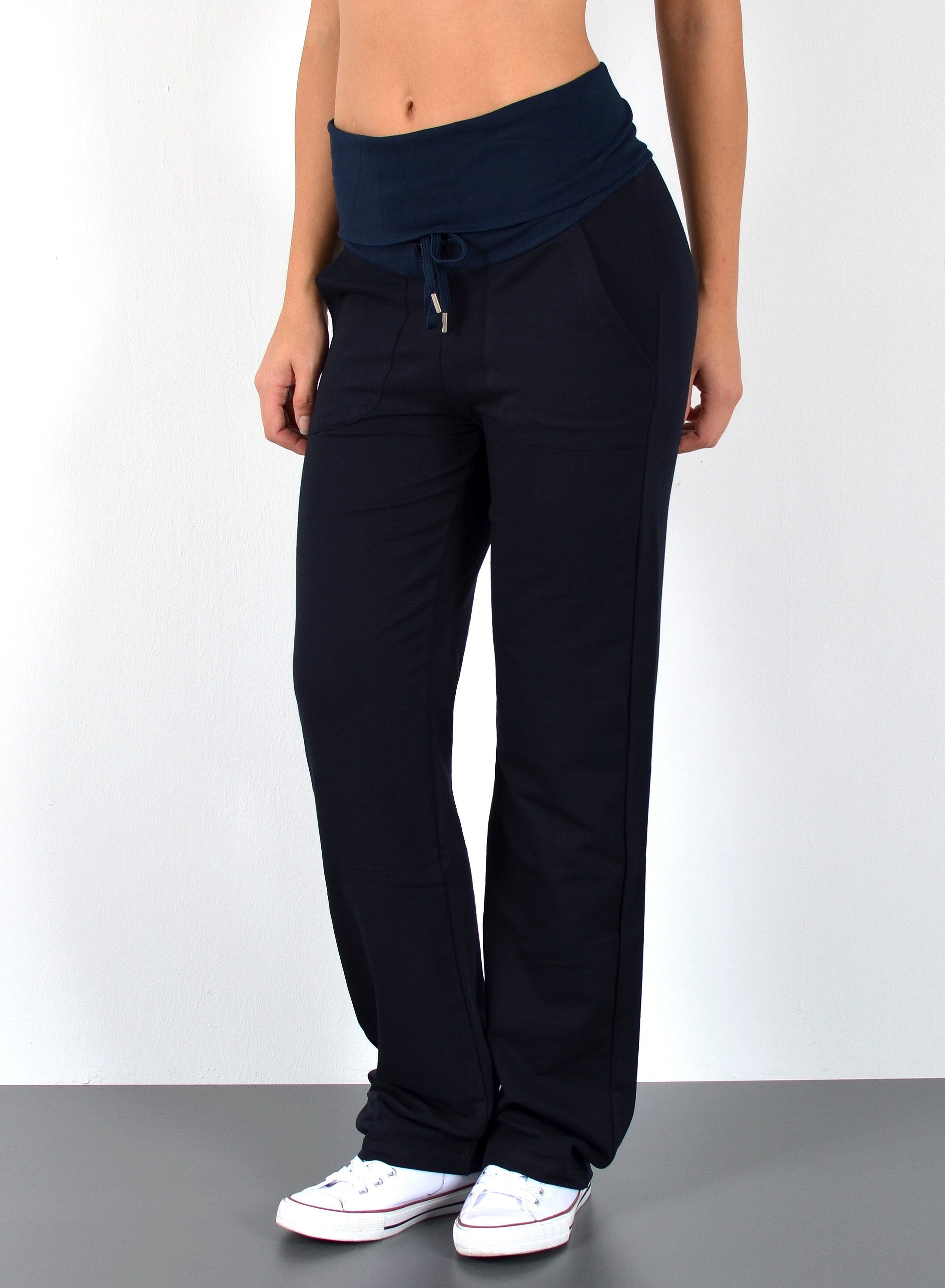 Jogginghose Damen Fitnesshose Lang Damen Trainingshose J481-Jogging