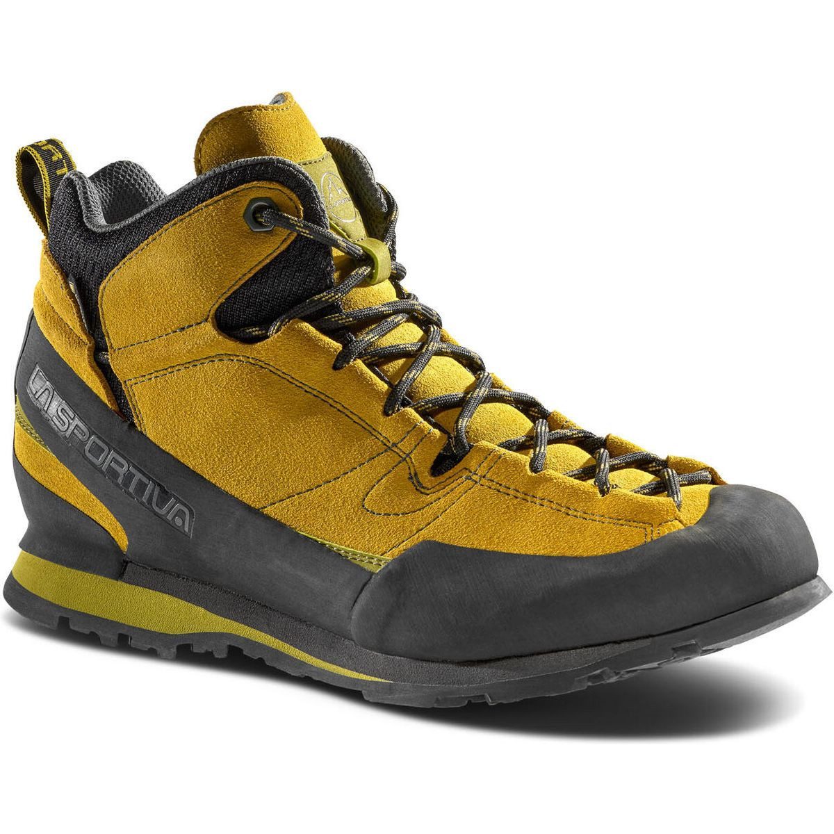 La Sportiva Boulder X Mid Alpinschuh Vielseitiger, wasserdichter Trekking- und Kletterschuh mit optimalem