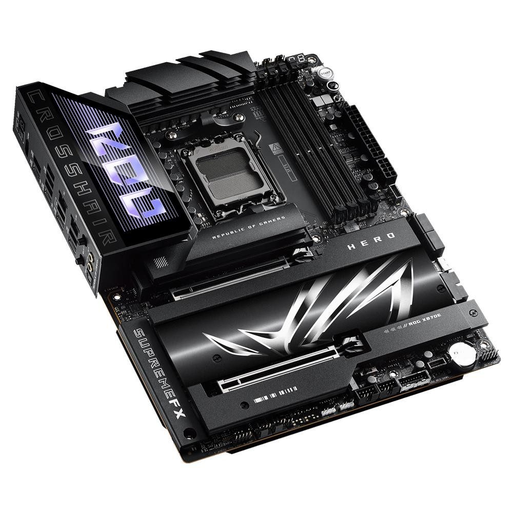 Asus ROG CROSSHAIR X870E HERO Mainboard, ATX DDR5 PCIe 5.0 WiFi 7 AM5 – Bild 5 von 5