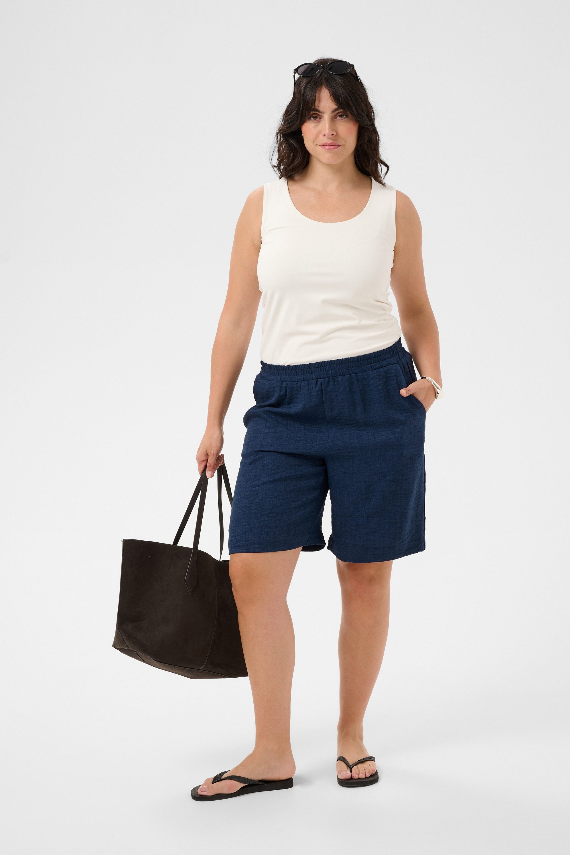 KAFFE Curve Shorts Shorts KCelisa Große Größen