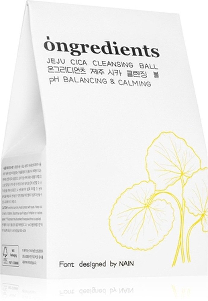 ONGREDIENTS Gesichtspflege Jeju Cica Cleansing Ball