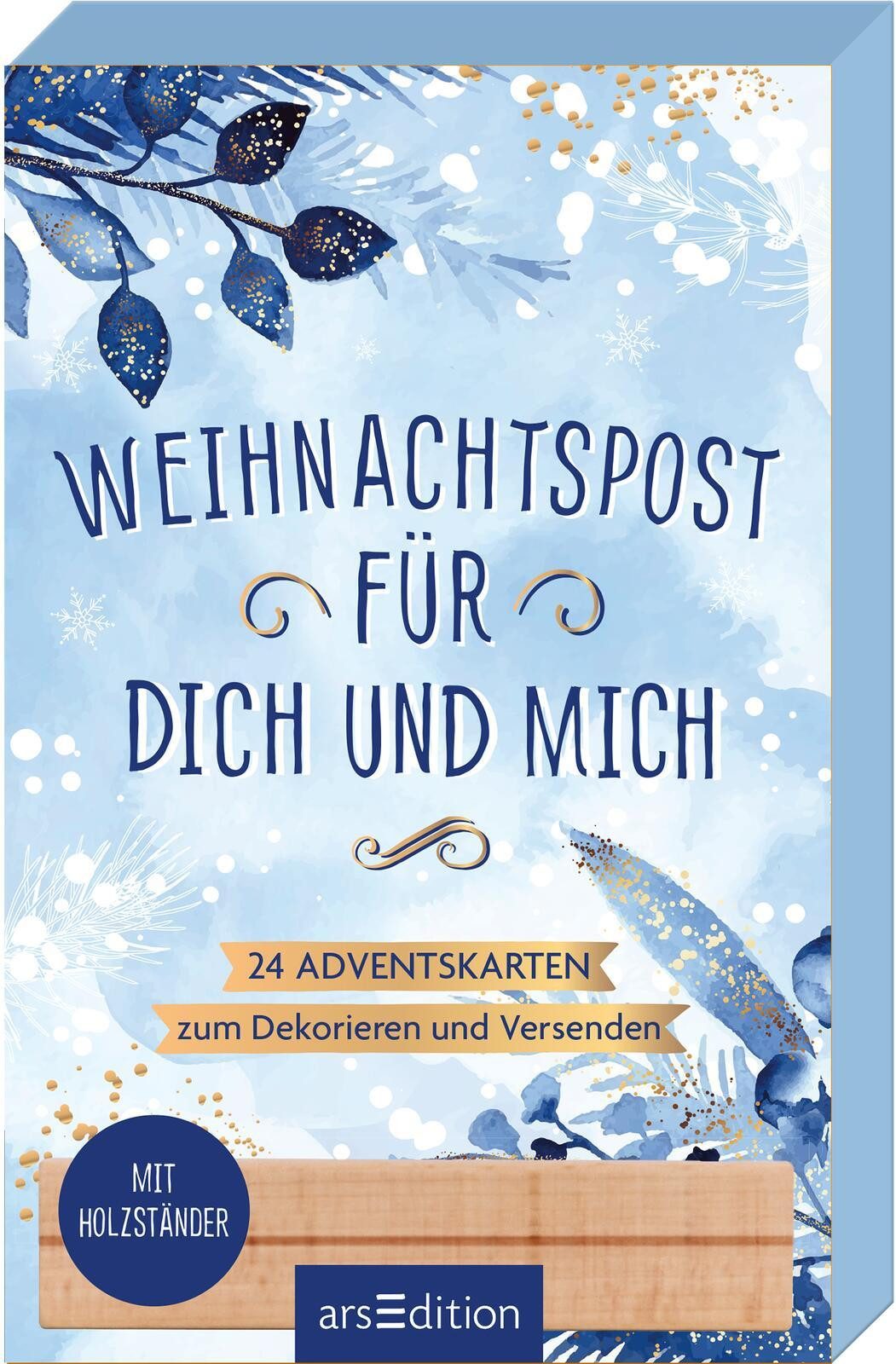 Ars Edition Fotoalbum Weihnachtspost für dich und mich