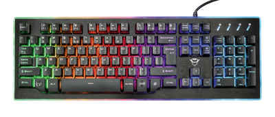 Trust GXT860 THURA SEMI KEYBOARD DE Gaming-Tastatur